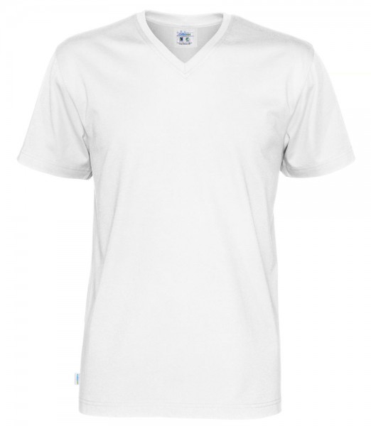 T-Shirt V-Neck Man White