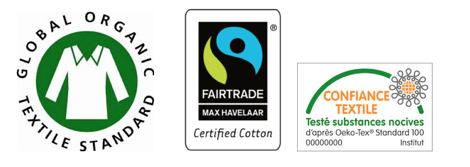 GOTS-ko-Tex-Fairtrade