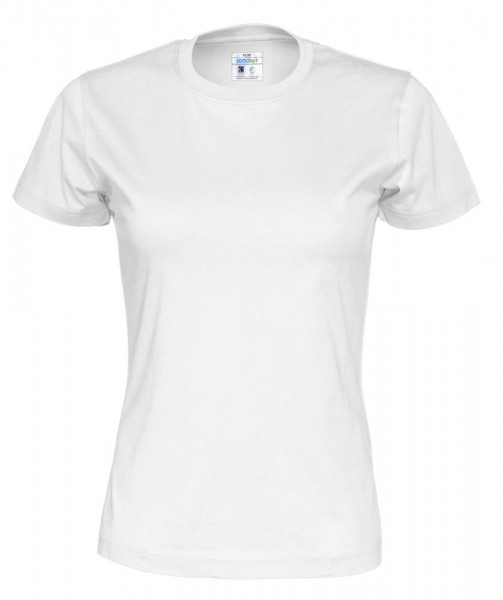 T-Shirt Lady Rundhals White